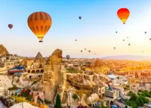 منظر ساحر إسطنبول وكابادوكيا